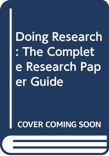 Beispielbild fr The Complete Research Paper Guide zum Verkauf von WorldofBooks
