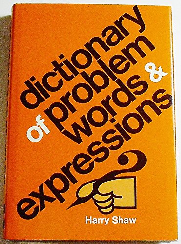 Beispielbild fr Dictionary Of Problem Words and Expressions zum Verkauf von gearbooks