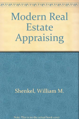 Beispielbild fr Modern Real Estate Appraisal zum Verkauf von ThriftBooks-Atlanta