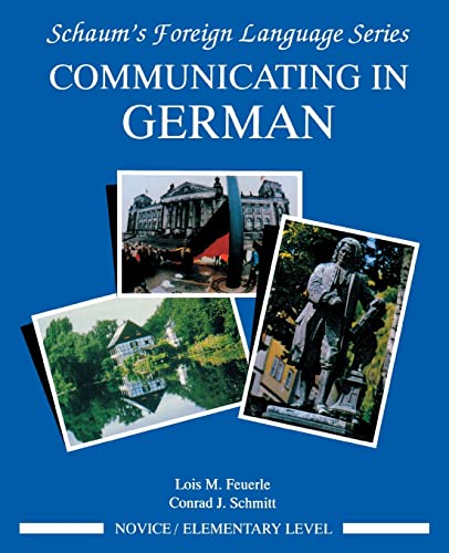 Imagen de archivo de Communicating In German, (Novice Level) a la venta por BooksRun