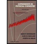 Stock image for Experiments in Physical Chemistry for sale by Wonder Book