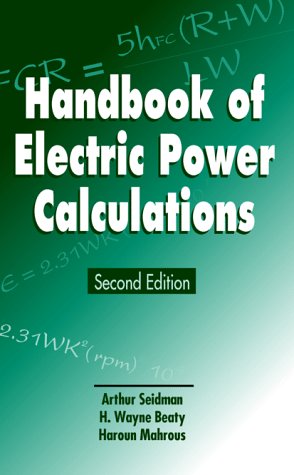 Stock image for Handbook of Electric Power Calculations for sale by SecondSale