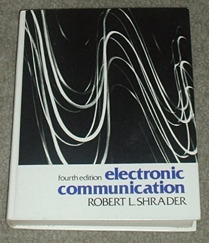 9780070571501: Electronic Communication