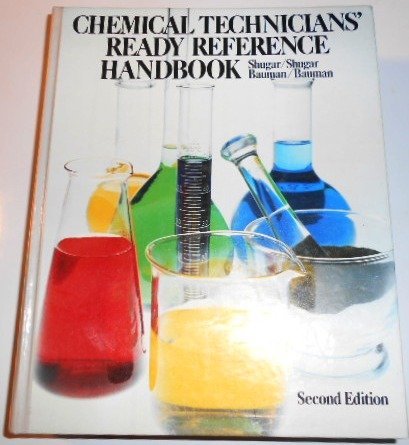 Stock image for Chemical Technicians' Ready Reference Handbook for sale by Better World Books