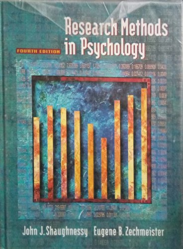 9780070572720: Research Methods in Psychology