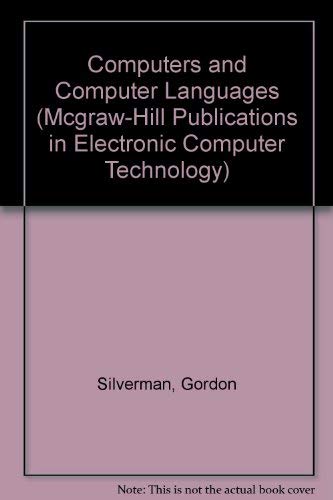 Beispielbild fr Computers and Computer Languages zum Verkauf von Better World Books