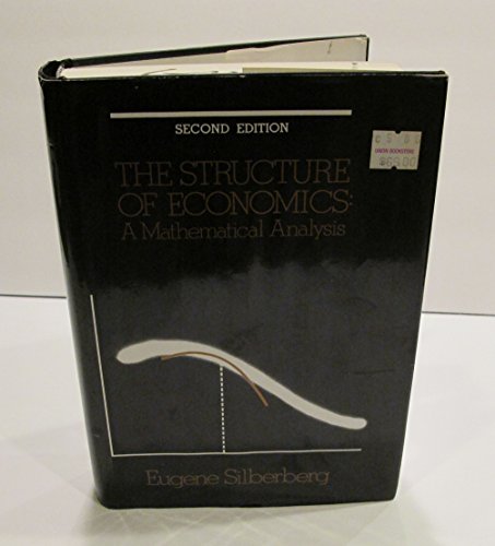 Stock image for The Structure of Economics: A Mathematical Analysis for sale by ThriftBooks-Atlanta