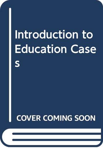 Introduction to Education Cases (9780070576674) by Rita Silverman; Sally Lyon