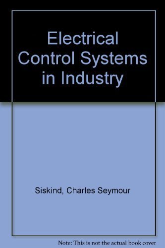 Beispielbild fr Electrical Control Systems in Industry zum Verkauf von GF Books, Inc.