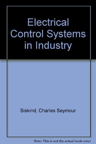 Stock image for Electrical Control Systems in Industry for sale by GF Books, Inc.