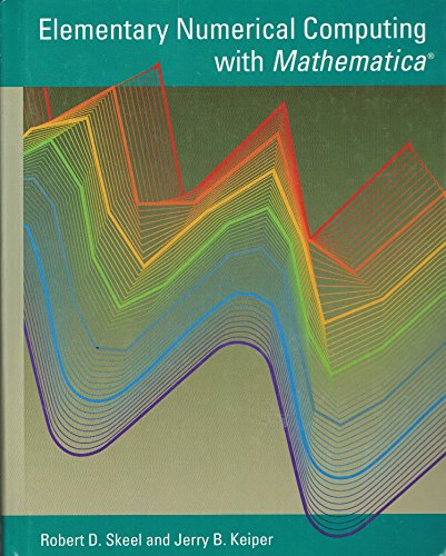 9780070578203: Elementary Numerical Computing with Mathematica (McGraw-Hill Computer Science Series)