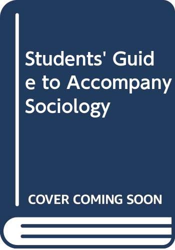 Student Study Guide for use with Sociology 6e by Schaefer/Lamm (9780070578449) by Schaefer, Richard T.; Lamm, Robert P.