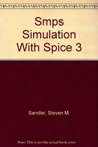 9780070578531: Smps Simulation With Spice 3