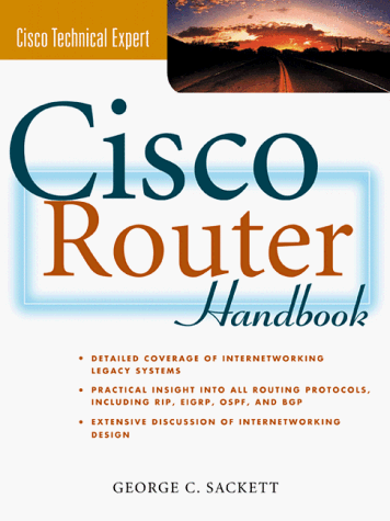 Beispielbild fr The Cisco Router Handbook zum Verkauf von Better World Books