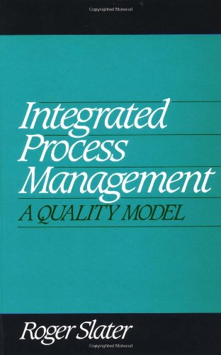 Imagen de archivo de Integrated Process Management: A Quality Model a la venta por Wonder Book