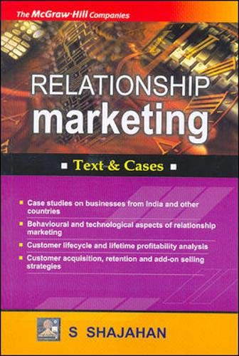 Stock image for Relationship Marketing: Text and Cases for sale by Anybook.com