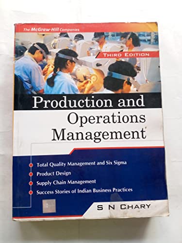 Stock image for Production and Operations Management for sale by dsmbooks