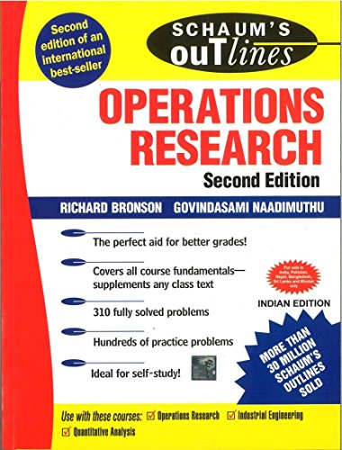 Stock image for Theory and Problems of Operations Research for sale by Majestic Books