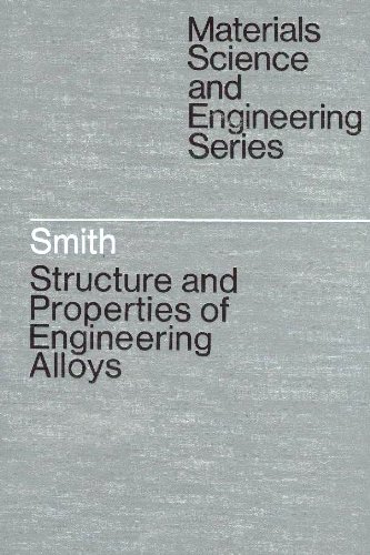 

Structure and properties of engineering alloys (McGraw-Hill series in materials science and engineering)