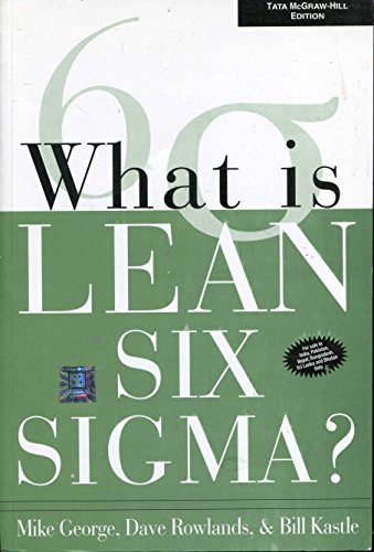 9780070586673: What is Lean Six Sigma?