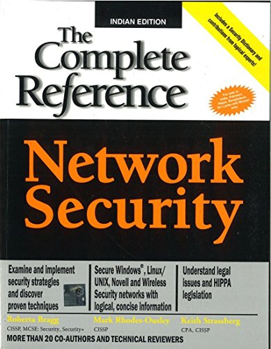 9780070586710: NETWORK SECURITY: THE COMPLETE REFERENCe