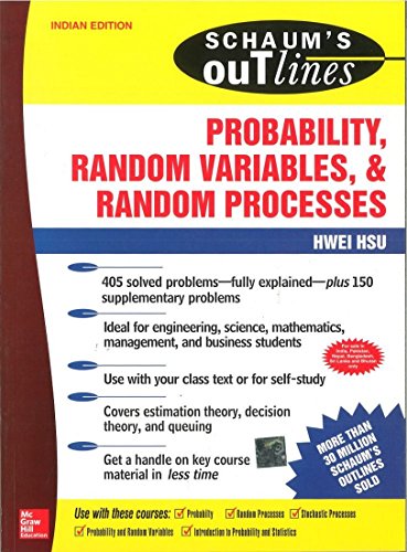 Probability, Random Variables And Random Processes (9780070589506) by HSU