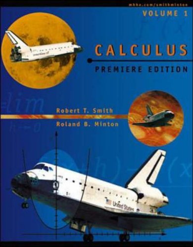 9780070592469: Premiere Edition (v.1) (Calculus)