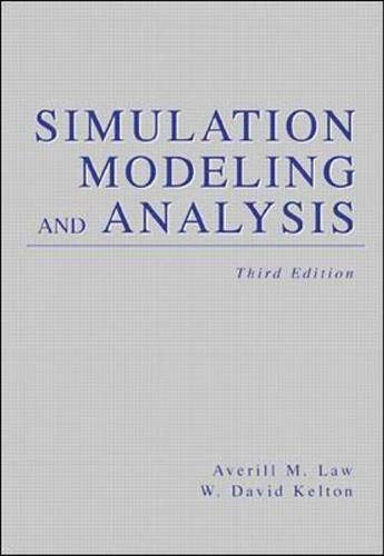 Stock image for Simulation Modeling and Analysis (Industrial Engineering and Management Science Series) for sale by Goodwill of Colorado