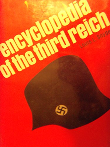 Imagen de archivo de Encyclopedia of the Third Reich a la venta por Better World Books