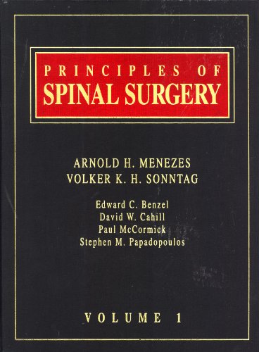 Beispielbild fr Principles of Spinal Surgery, Vol. 1 zum Verkauf von HPB-Red