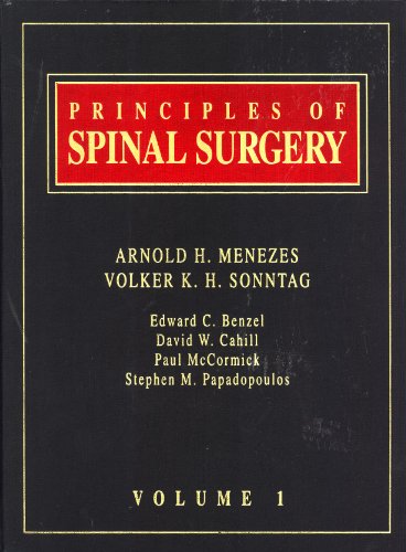 Stock image for Principles of Spinal Surgery, Vol. 1 for sale by HPB-Red