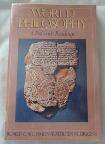 Stock image for World Philosophy: A Text with Readings for sale by Wonder Book
