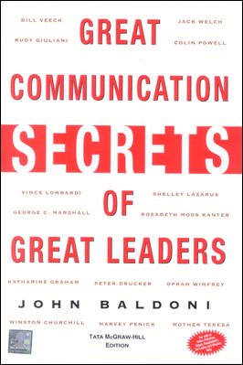 Beispielbild fr Great Communication Secrets of Great Leaders zum Verkauf von medimops