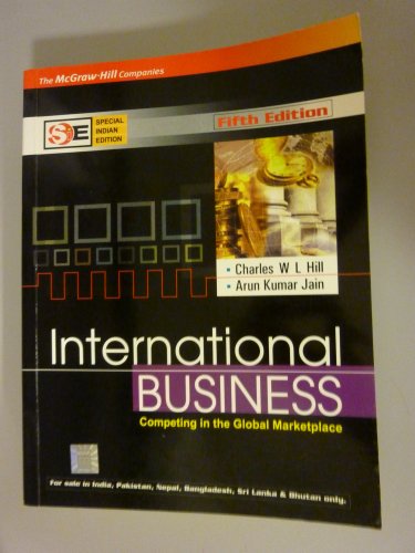 9780070600881: International Business, Competing in the Global Marketplace, Fifth Edition