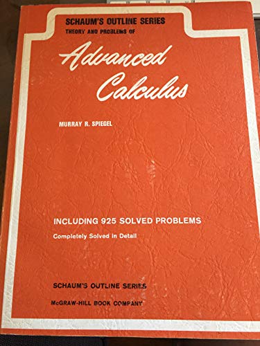 Beispielbild fr Advanced Calculus zum Verkauf von Better World Books: West