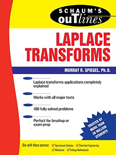 Imagen de archivo de Schaum's Outline of Laplace Transforms a la venta por Better World Books