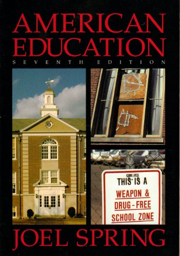 Stock image for American Education for sale by Better World Books