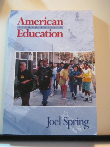 Imagen de archivo de American Education a la venta por Ergodebooks