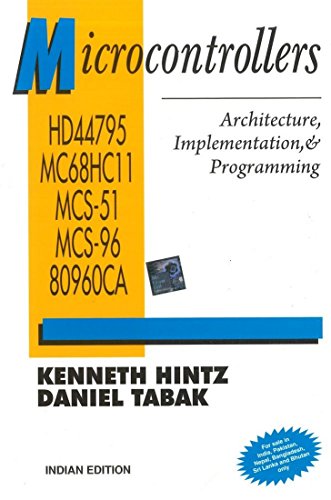 Imagen de archivo de Microcontrollers 1ED a la venta por dsmbooks