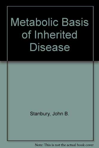 Imagen de archivo de The Metabolic Basis of Inherited Disease a la venta por Better World Books
