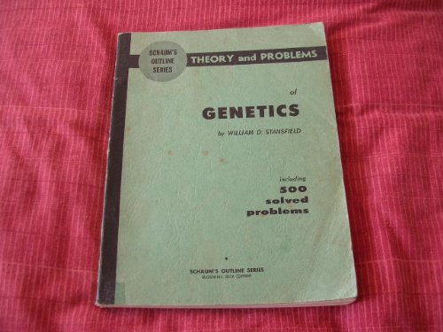 Stock image for Schaum's Outline Of Theory And Problems Of Genetics for sale by Wonder Book