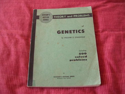 9780070608429: Schaum's Outline Of Theory And Problems Of Genetics