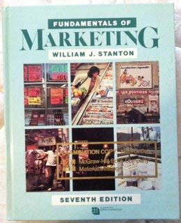 Stock image for Fundamentals of marketing (McGraw-Hill series in marketing) for sale by Your Online Bookstore