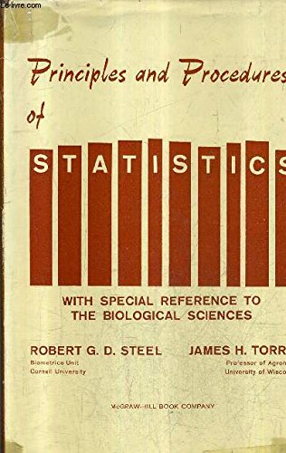 Stock image for Principles & Procedures of Statistics: With Special Reference to the Biological Sciences for sale by ThriftBooks-Atlanta