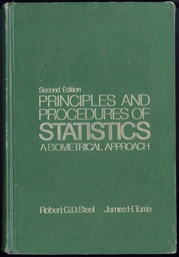 9780070609266: Principles and Procedures of Statistics: A Biometrical Approach