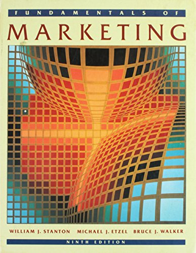 Imagen de archivo de Fundamentals of marketing (McGraw-Hill series in marketing) a la venta por The Book Cellar, LLC