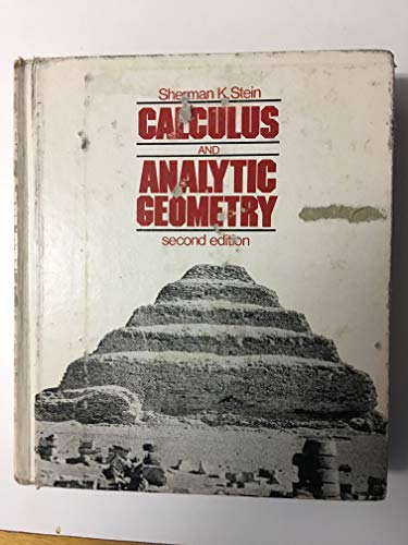 9780070610088: Calculus and Analytic Geometry