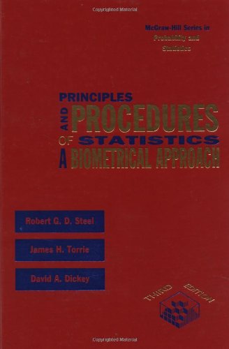 9780070610286: Principles and Procedures of Statistics: A Biometrical Approach