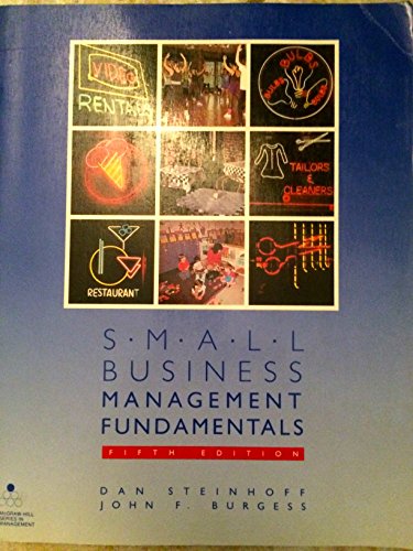 Stock image for Small Business Management Fundamentals (Mcgraw Hill Series in Management) for sale by Wonder Book