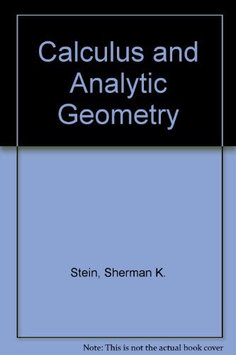 9780070611535: Calculus and analytic geometry